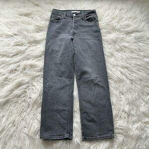 Levi’s Ribcage Straight Ankle Jeans‎